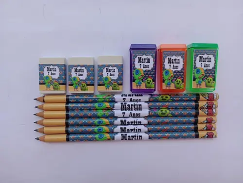 Kit Escolar Brawl Stars Personalizado