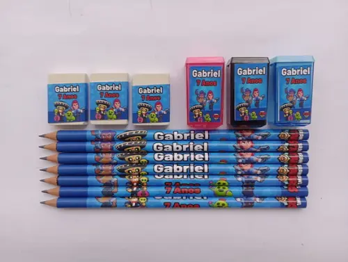 Kit Escolar Brawl Stars Personalizado