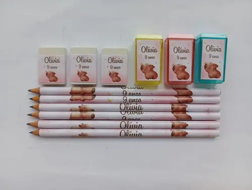 Kit Escolar Capivara Personalizado