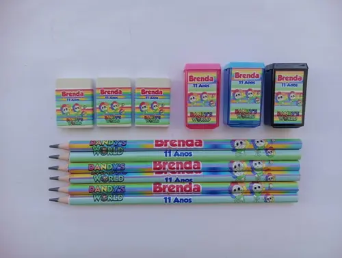 Kit Escolar Dandy's World Personalizado