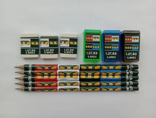 Kit Escolar Personalizado Ninjago