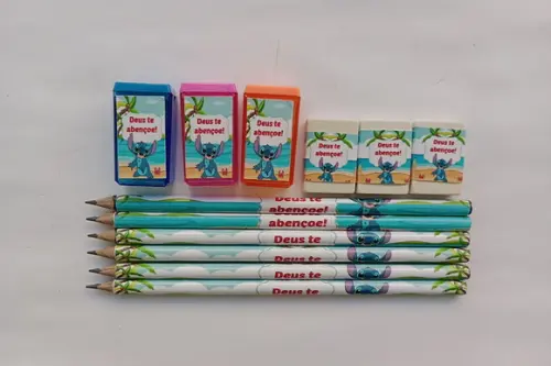Kit Escolar Personalizado Stitch