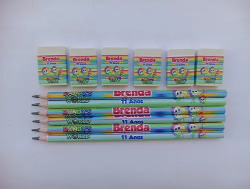 Kit Lápis com Borracha Dandy's World