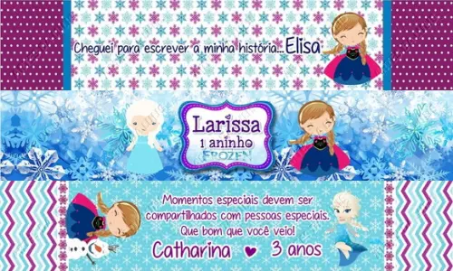 Kit Lápis com Borracha Personalizada Frozen