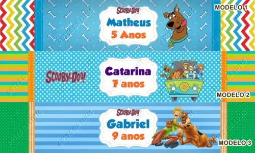 Kit Lápis com Borracha Personalizada Scooby-doo