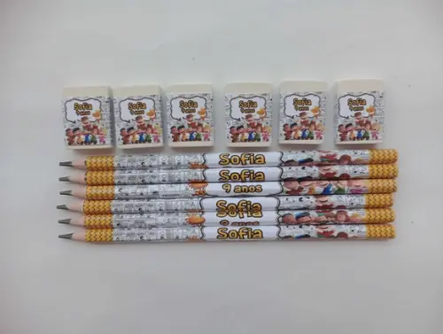 Kit Lápis com Borracha Snoop