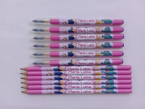 Kit Lápis com Caneta Galinha Pintadinha