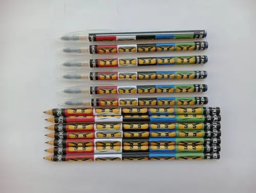 Kit Lápis com Caneta Ninjago