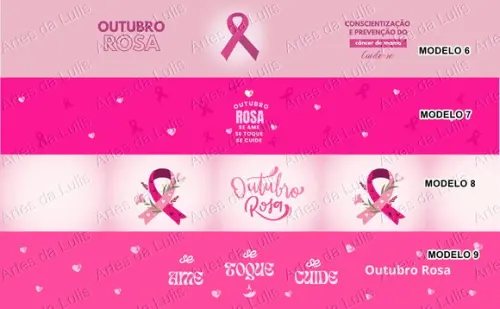 Kit Lápis com Caneta Outubro Rosa