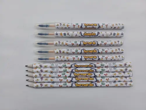 Kit Lápis com Caneta Personalizada Pokémon