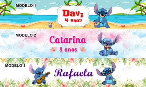Kit Lápis com Caneta Personalizada Stitch