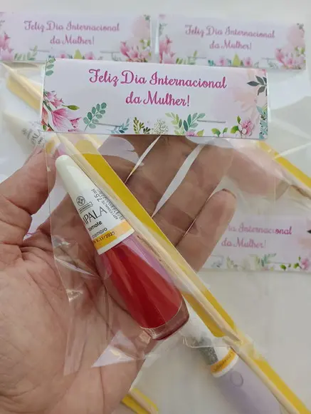 Kit Manicure Personalizado Dia da Mulher
