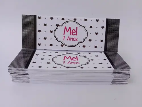 Lapela 10 x 3,5cm + Saquinho Celofane