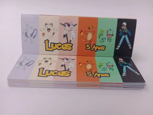 Lapela 10 x 3,5cm + Saquinho Celofane