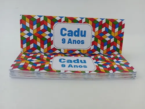 Lapela 10 x 3,5cm + Saquinho Celofane