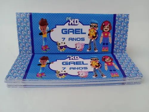 Lapela 10 x 3,5cm + Saquinho Celofane