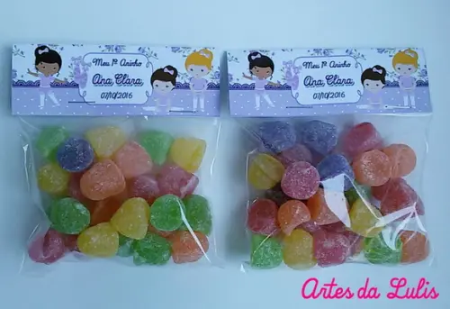 Lapela 10 x 3,5cm + Saquinho Celofane