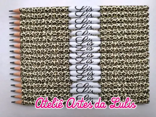Lápis Animal Print