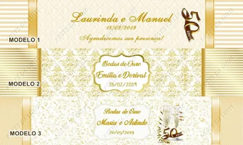 Lápis Bodas de Ouro