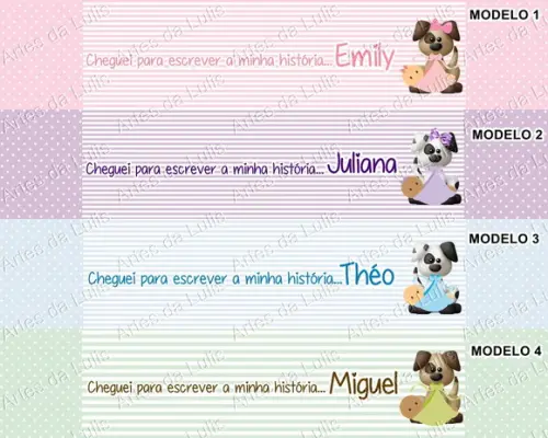 Lápis Cachorrinho com Bebê
