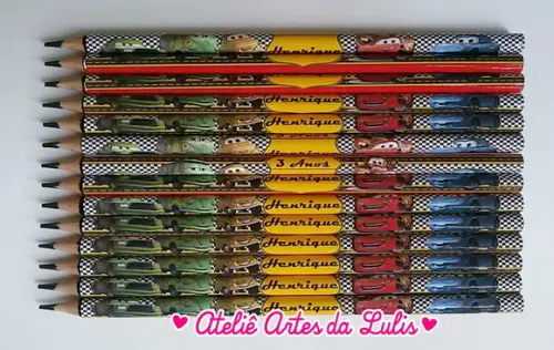 Lápis Carros Disney