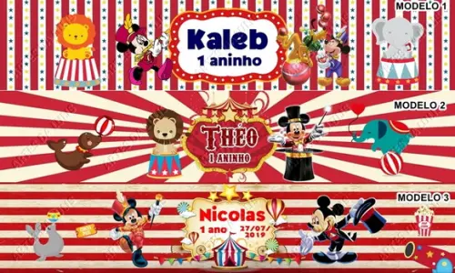 Lápis Circo do Mickey