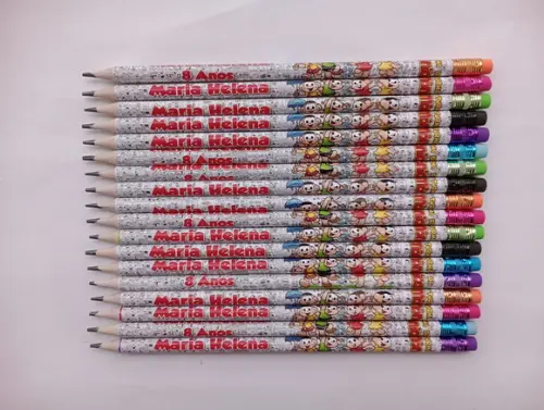 Lápis com Borracha Turma da Monica