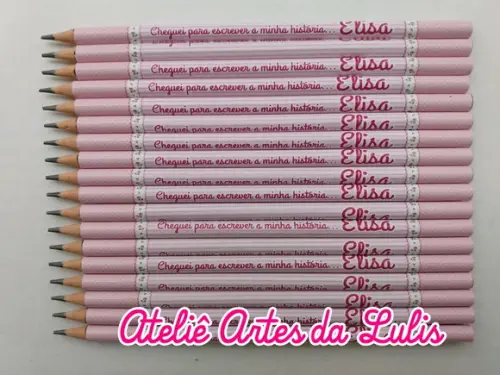 Lápis Corações