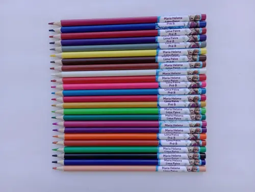Lápis de Cor Personalizado 24 Cores