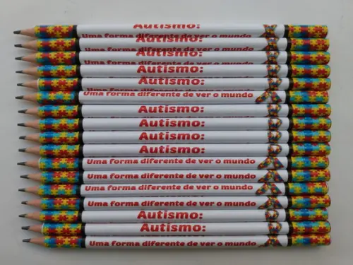 Lápis Dia do Autismo