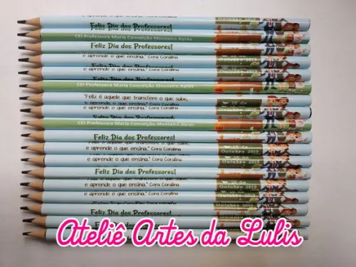 Lápis Dia dos Professores