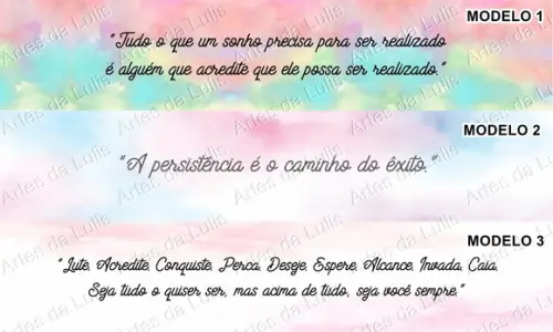 Lápis Frase Motivacional