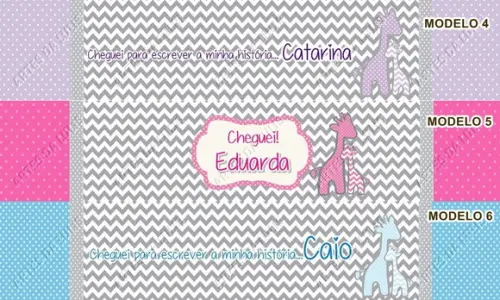 Lápis Girafa Chevron