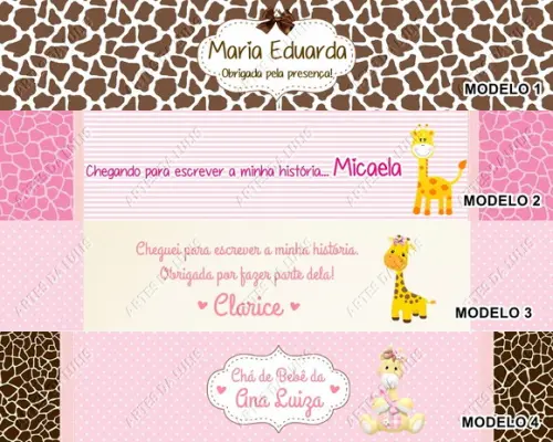 Lápis Girafinha Menina