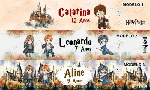 Lápis Harry Potter Aquarela