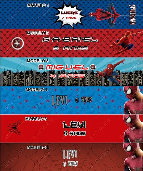 Lápis Homem Aranha