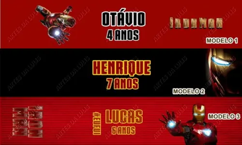 Lápis Homem de Ferro