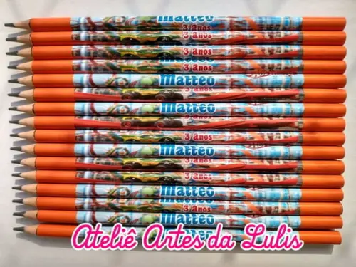 Lápis Hotwheels