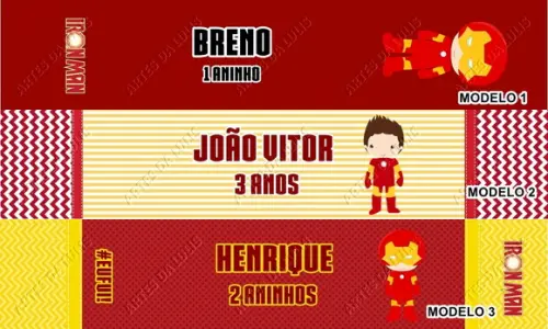 Lápis Homem de Ferro Baby