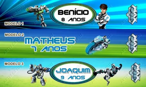 Lápis Max Steel