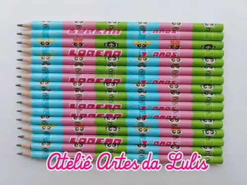 Lápis Meninas Superpoderosas