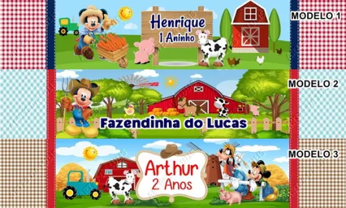 Lápis Mickey Fazendeiro