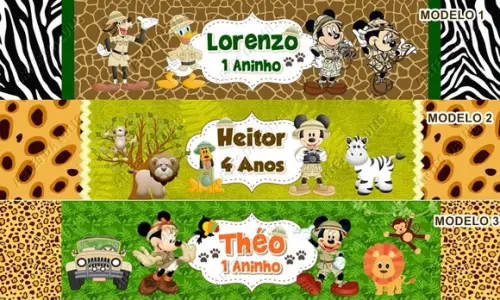 Lápis Mickey Safari