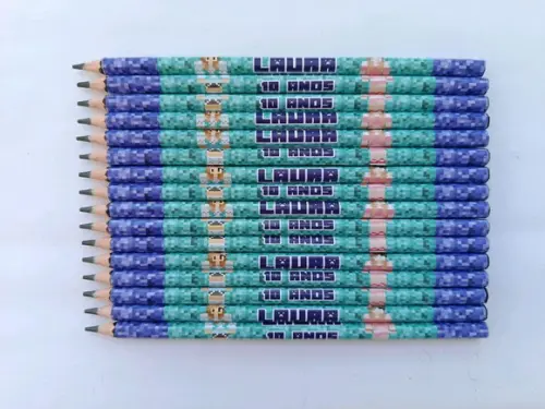 Lápis Minecraft Menina