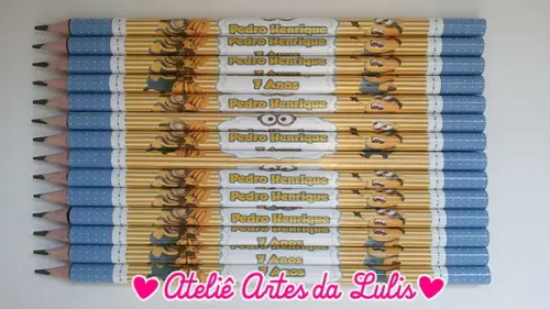 Lápis Minions Menino