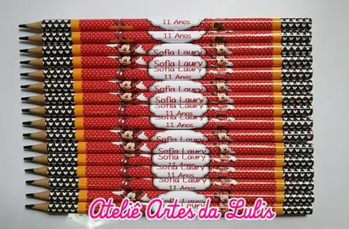 Lápis Minnie e Mickey