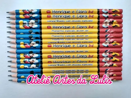 Lápis Minnie e Mickey