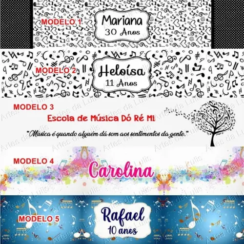 Lápis Notas Musicais