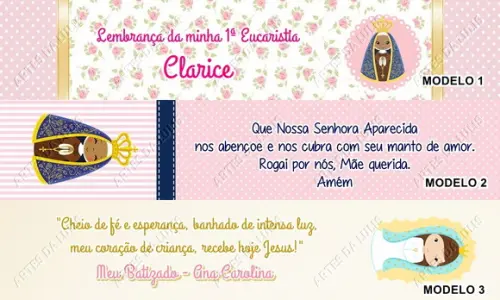 Lápis Nossa Senhora Menina