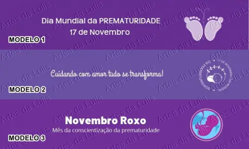 Lápis Novembro Roxo